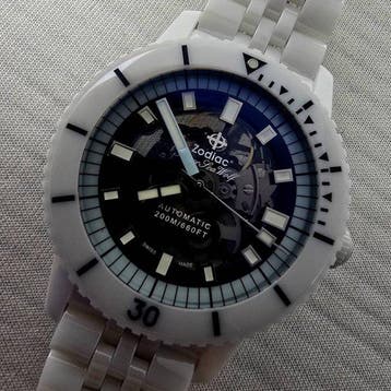Zodiac - Super Sea Wolf Ceramic Open Diver - ZO9594 - Unisex, Nieuw