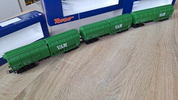 Roco H0 - 45933 - Modeltrein goederenwagonset (1) - Set van, Nieuw