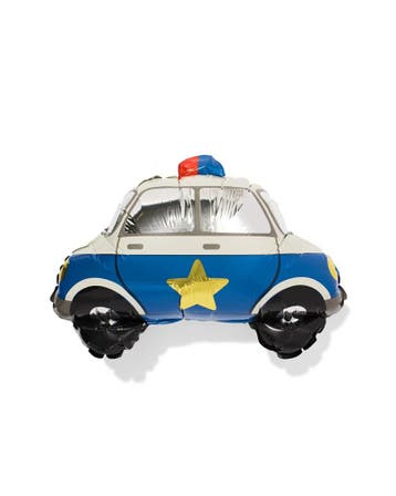 HEMA Folieballon politieauto 50cm, Hobby en Vrije tijd, Verzenden, Nieuw