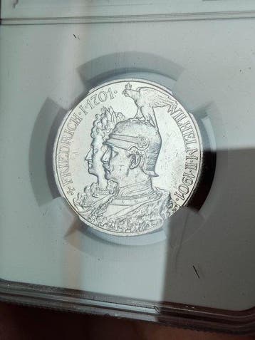 Duitsland, keizerrijk Wilhelm II. 2 Mark 1901 A (Zonder