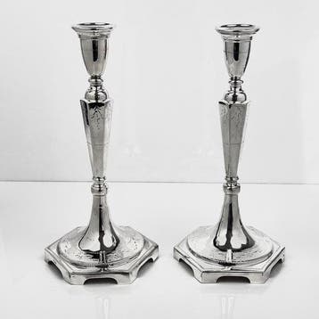 Stefan Jelonek - Kandelaar Groot paar (2) - .800 zilver -