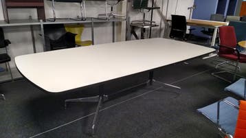 Vitra Eames Segmented vergadertafel 240*120cm, Vergader- of Presentatieruimte, Ophalen of Verzenden, Gebruikt, Tafel