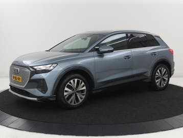 Zakelijke Lease |  Audi Q4 e-tron 35 Launch edition Advanced, Automaat, Stof, Gebruikt, Zwart