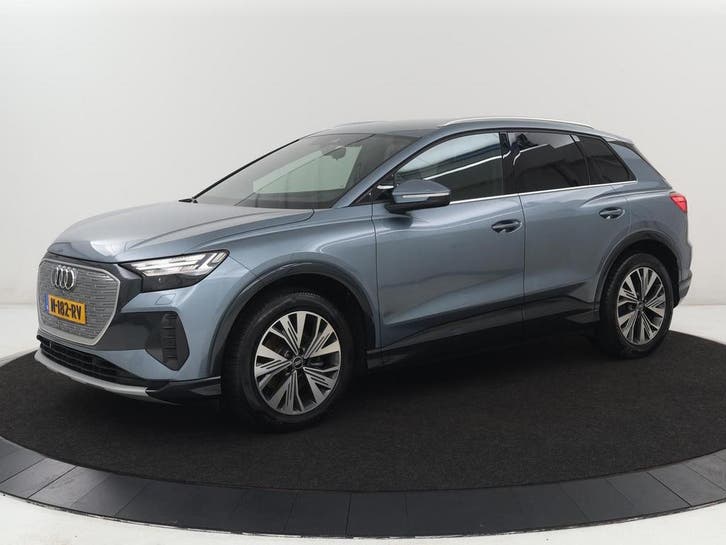 Zakelijke Lease |  Audi Q4 e-tron 35 Launch edition Advanced, Auto's, Audi, Onderhoudsboekje, Lease, Zwart, Automaat, SUV of Terreinwagen