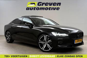 Volvo S60 2.0 T5 R-Design 251PK | Pano | H/K | 360° | HuD |, Automaat, Euro 6, Zwart, 360° camera