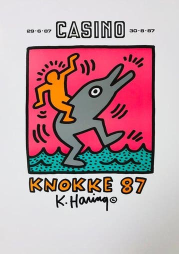 Keith Haring (after) - Casino Knokke - Jaren 1990