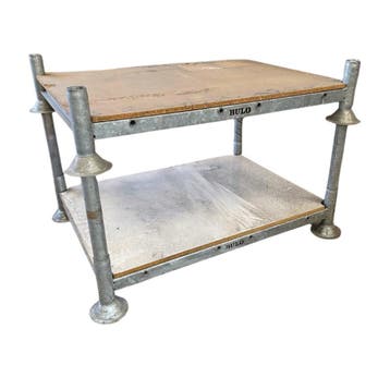 Stapelrek 1560x1190x310 mm inclusief voet, staal, gebruikt -, Ophalen of Verzenden, Gebruikt
