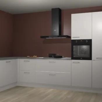Zijdegrijze keuken Nuuk 68650, Verzenden, Nieuw