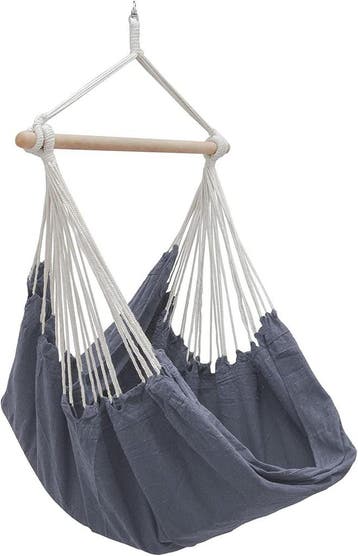 AMANKA XXL hangstoel - 185 × 130 cm, tot 150 kg, 360° draaib, Verzenden, Zo goed als nieuw