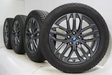 BMW X1 iX1 U11 BEV X2 iX2 U10 879 18 inch velgen Continental, 18 inch, Gebruikt, Velg(en), Winterbanden