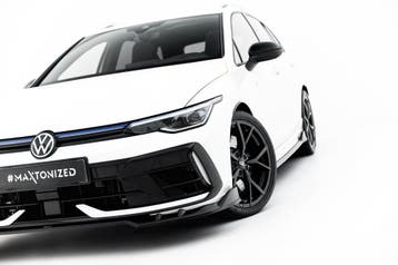 Maxton Front Splitter V.1 Volkswagen Golf R Variant Mk8, Verzenden