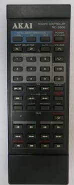Afstandsbediening Akai rc-s600 audio, Ophalen of Verzenden, Nieuw, Origineel