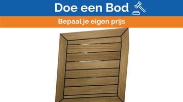 Bieden: UD7520 Teak Marine Access Hatch Port, Ophalen of Verzenden, Nieuw