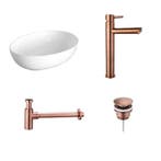 Sani Royal Keramische Waskomset Stadium Brons, Nieuw