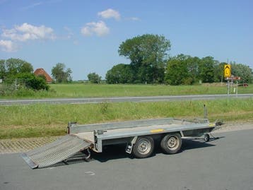 Gebruikte Hapert HV2700 afm. 305x150cm 2700kg, Auto diversen, Ophalen, Gebruikt