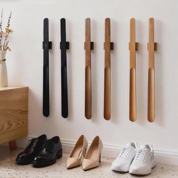 Luxe Houten Schoenlepel 55cm met Magnetische Ophanging - Pre, Verzenden, Nieuw