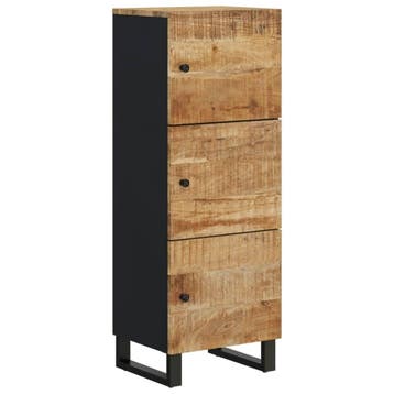 Hoge Kast Mangohout | 54% Korting | B-Keuze, Ophalen of Verzenden, Gebruikt