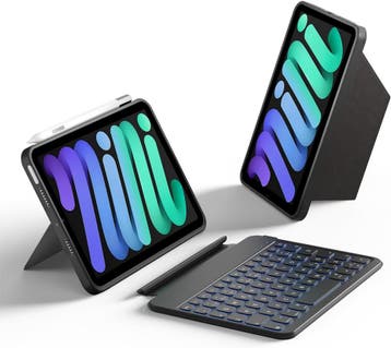 iPad Mini 6 Cover met Toetsenbord | 51% Korting, Ophalen of Verzenden, Zo goed als nieuw