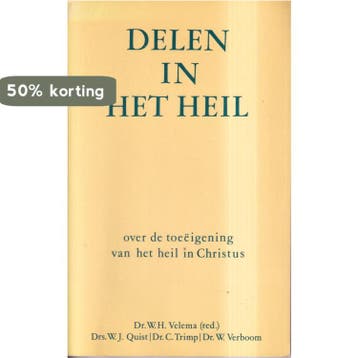 DELEN IN HET HEIL - W. VELEMA 9789029709293, Boeken, Verzenden, Gelezen, W. VELEMA