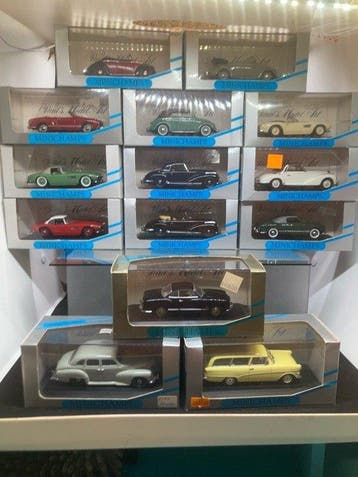 Minichamps 1:43 - Modelauto (15) - BMW 507, Mercedes-Benz, Nieuw