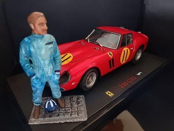 Hot Wheels 1:18 - Model sportwagen - Ferrari 250 GTO scala, Nieuw