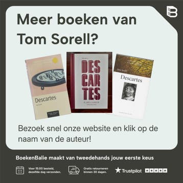 Kopstukken filosofie Descartes / Kopstukken filosofie, Boeken, Verzenden, Zo goed als nieuw, Tom Sorell