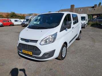 Ford Transit Custom 290 2.0 TDCI EURO 6 L2H1 Ambiente DC Air, Gebruikt, Euro 6, Wit, Ford
