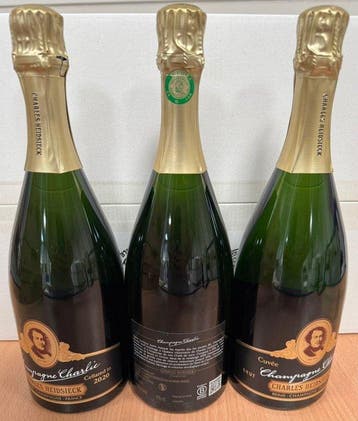 2020 Charles Heidsieck, CHAMPAGNE CHARLIE - Champagne - 3, Nieuw