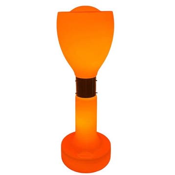Staande lamp - Ruimtevaarttijdperk - Opaline glas