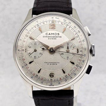 Chronographe Suisse - CAMOS - Cal. Landeron 51 - Telemetre &, Nieuw