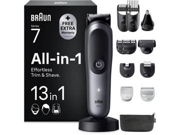 Braun All-in-One Series 7 AIO7560 - Baardtrimmer - Tondeuse, Verzenden, Zo goed als nieuw
