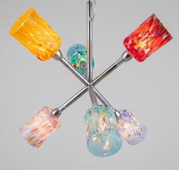Cluster plafondlamp - Glas