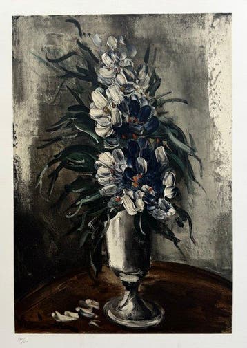 Maurice De Vlaminck (1876-1958) - Fleurs dans un Vase en