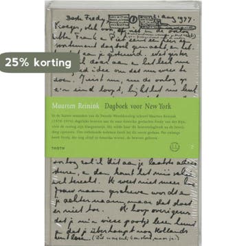 DAGBOEK VOOR NEW YORK, BRIEVEN VAN EEN ZESTIENJARIGE, Verzenden, Gelezen, M. Reinink