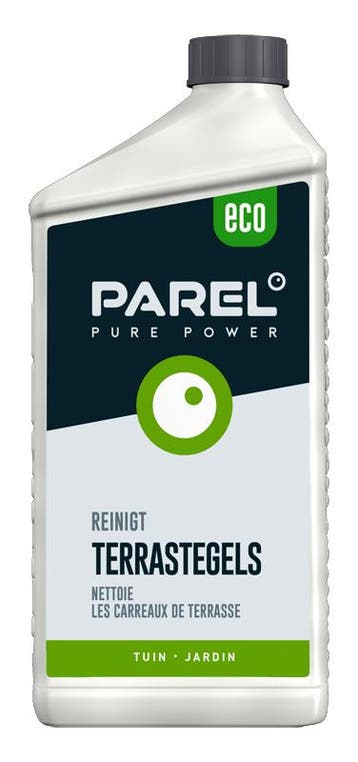 Parel Parel pure power reinigt terras tegels 1 liter, Verzenden, Nieuw