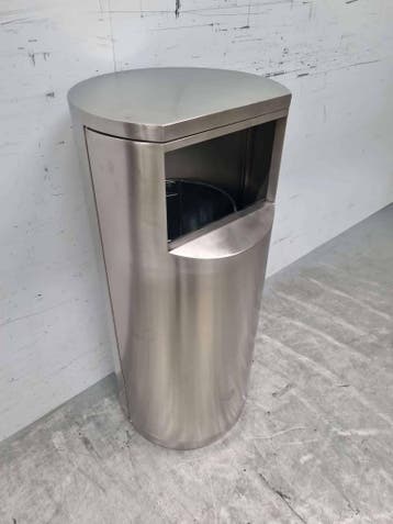 RVS Combisteel Prullenbak afvalbak 40 ltr Horeca, Ophalen of Verzenden, Nieuw zonder verpakking