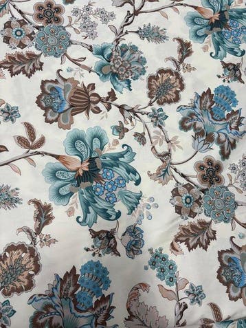 Stof voor bekleding en gordijnen van katoen satijn, luxe