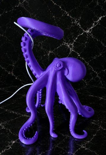 Tafellamp - ABS - Octopus Lamp –