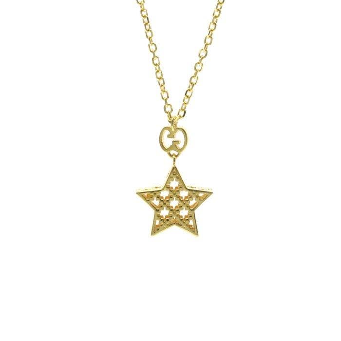 Gucci - Ketting met hanger - 18 karaat Geel goud, Sieraden, Tassen en Uiterlijk, Antieke sieraden