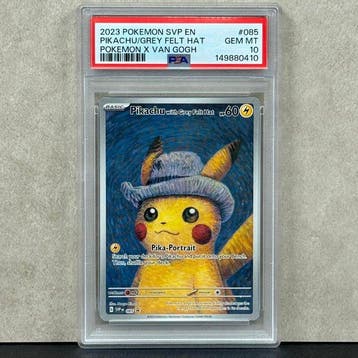 Pokémon Graded card - PIKACHU/GREY FELT HAT #085 - Pokémon -, Nieuw