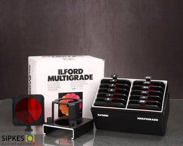 Ilford Multigrade Kit set met 12 filters / Doka-apparatuur, Nieuw