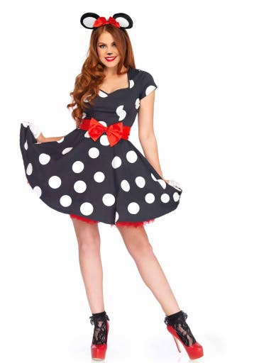 Miss Minnie Mouse kostuum, Kleding | Dames, Ophalen of Verzenden, Nieuw
