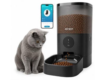 MYBOT P3 - Automatische Voerbak - App-bediening Spraakopname, Verzenden