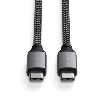 USB C naar USB C kabel | Satechi | 2 meter (100W, 480 Mbps), Verzenden, Nieuw