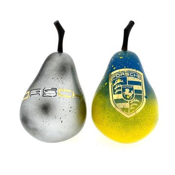 ZizaArt (XXI) - Fast and Fancy Pear Sculptures (Set of 2)