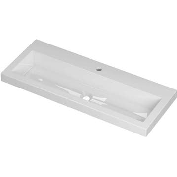 INK Roots Wastafel Porselein met 1 Kraangat - 1000x400x60 mm, Ophalen of Verzenden, Nieuw
