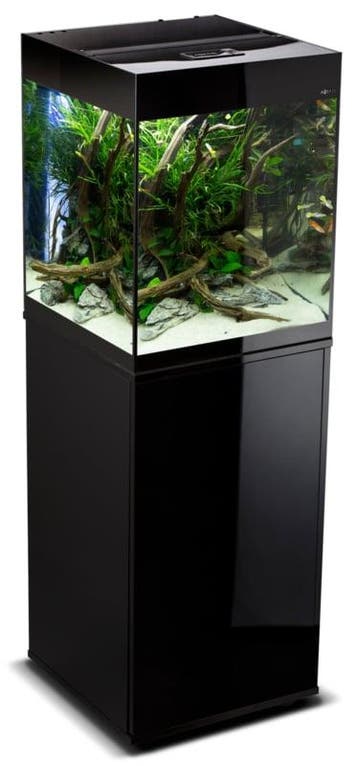 Osaka Glossy aquarium 50 Cube D&N + Meubel (Osaka Cubes), Ophalen of Verzenden, Nieuw, Leeg aquarium