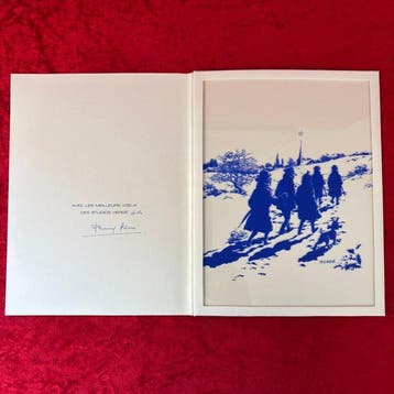 Kuifje Nieuwjaarswensen Hergé /Studio Hergé/ Moulinsart -, Boeken, Nieuw