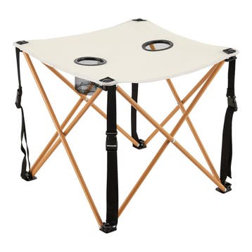 Tuinset Banzi 3-delig campingset opvouwbaar beige casa.pro, Verzenden, Nieuw