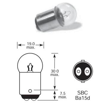 Dragon-Tools Autolamp bolletje gloeilamp - glas - 12V 10W..., Auto-onderdelen, Ophalen of Verzenden, Nieuw